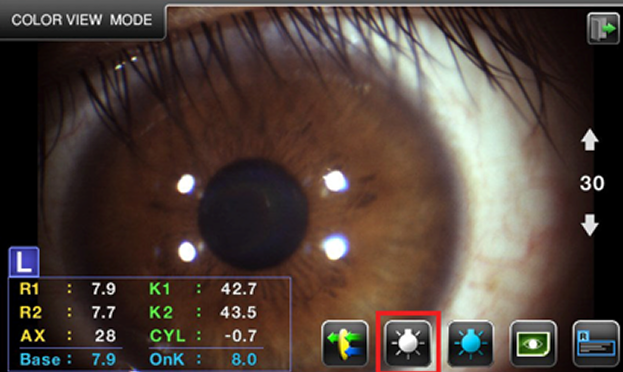 LED blanco: