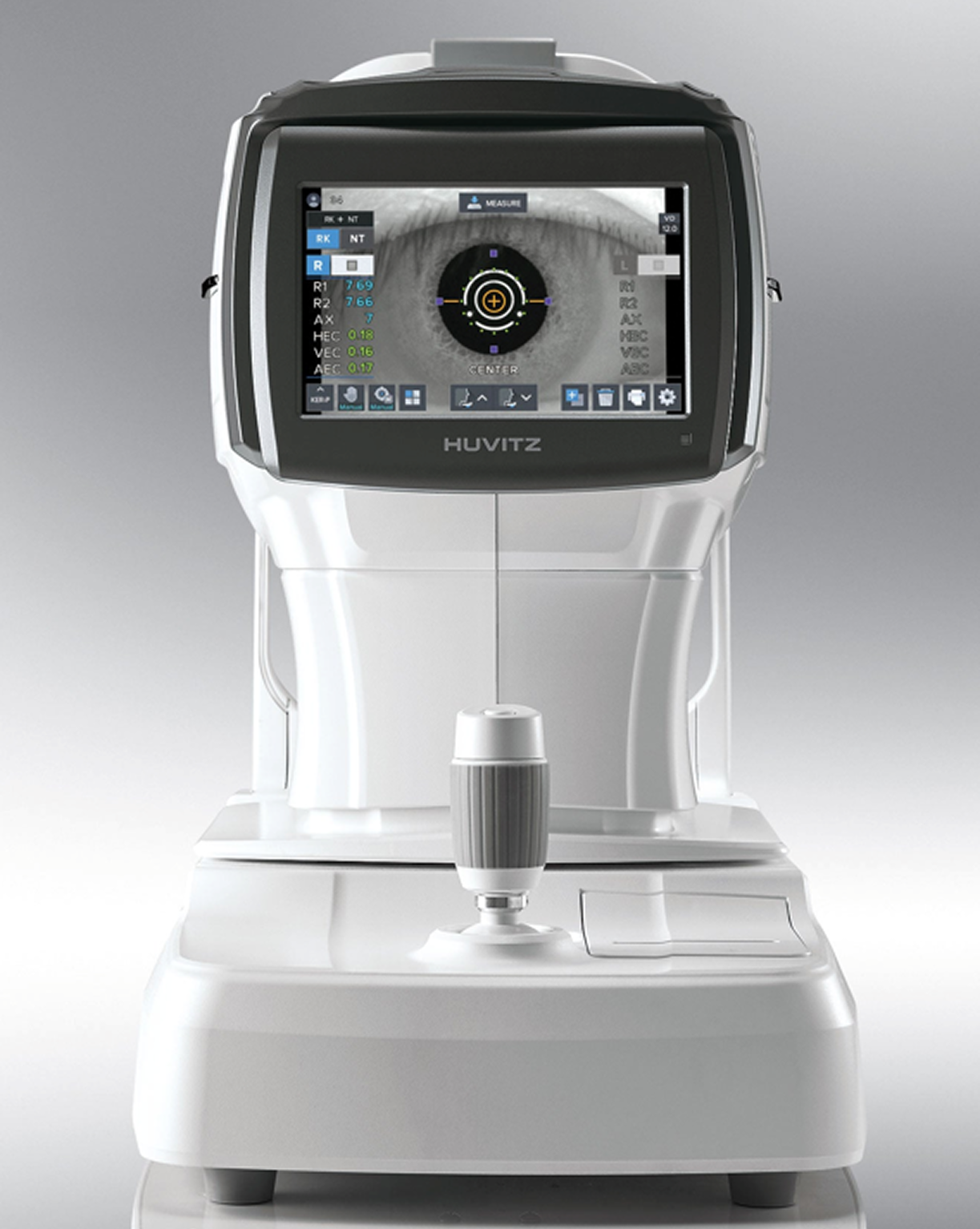 Joystick flexible para un ajuste sencillo: